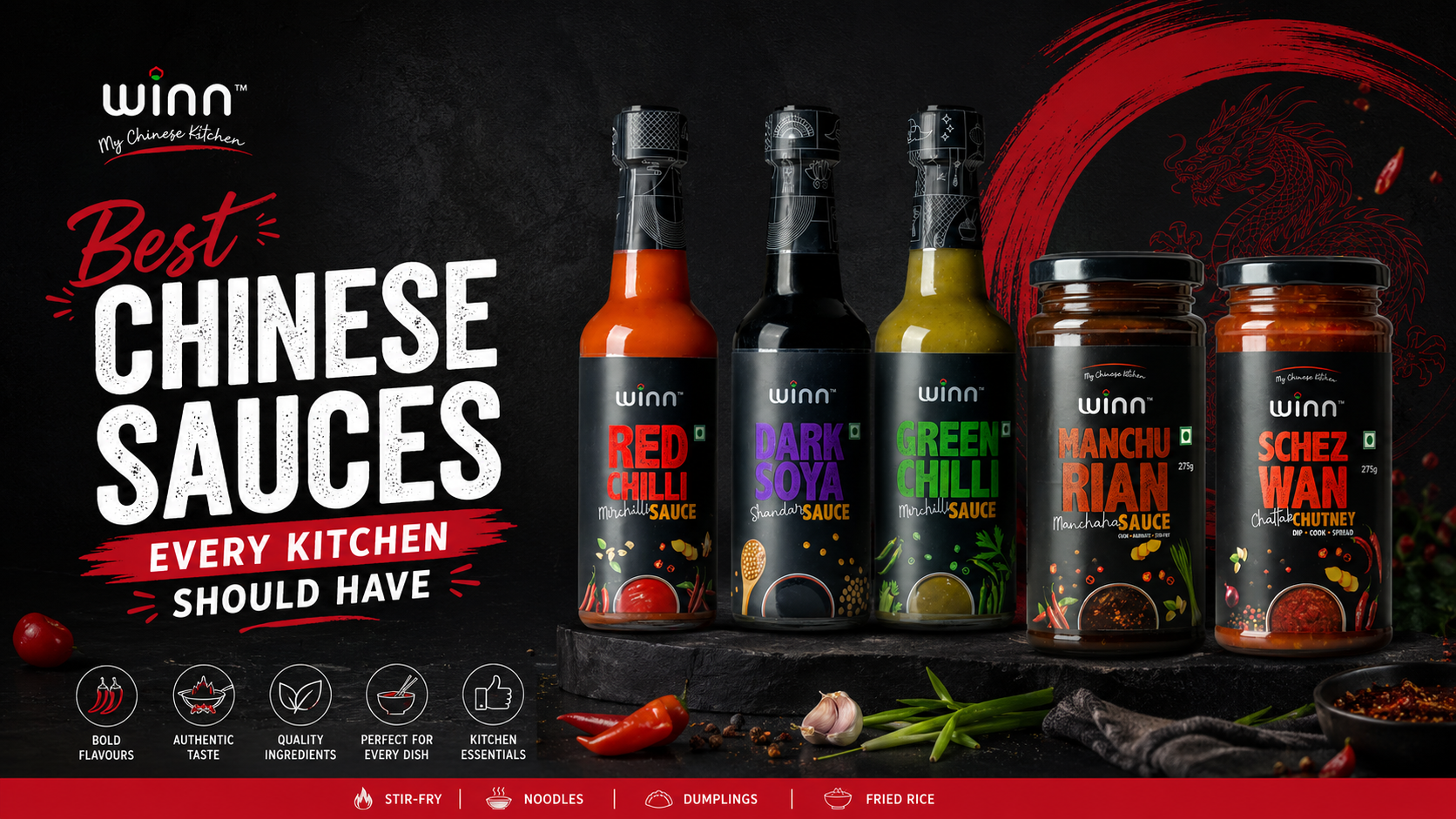 Best Chinese Sauces Every Kitchen Should Have
