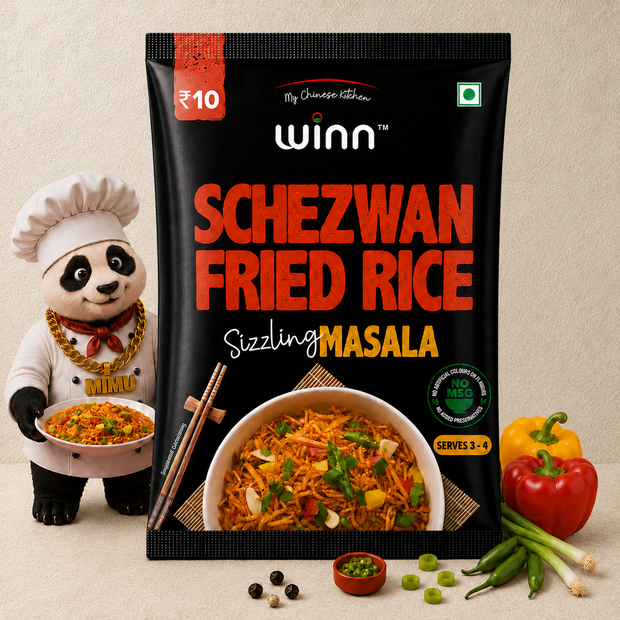 Schezwan Fried Rice Sizzling Masala (20g)