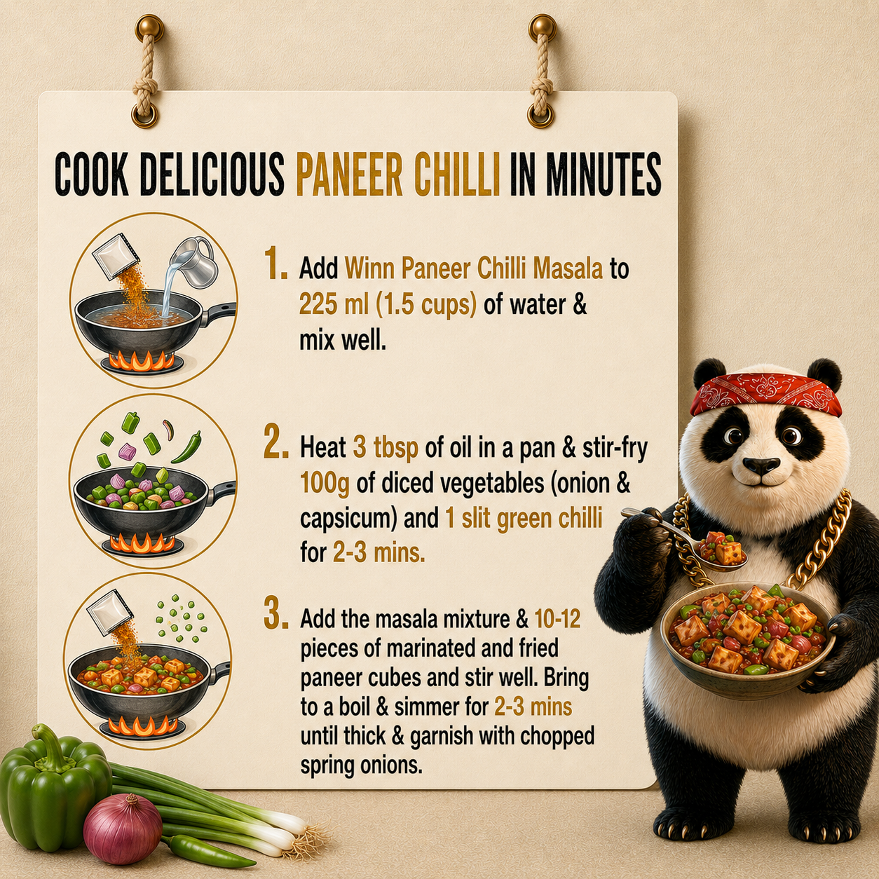 Paneer Chilli Peppy Masala (20g)
