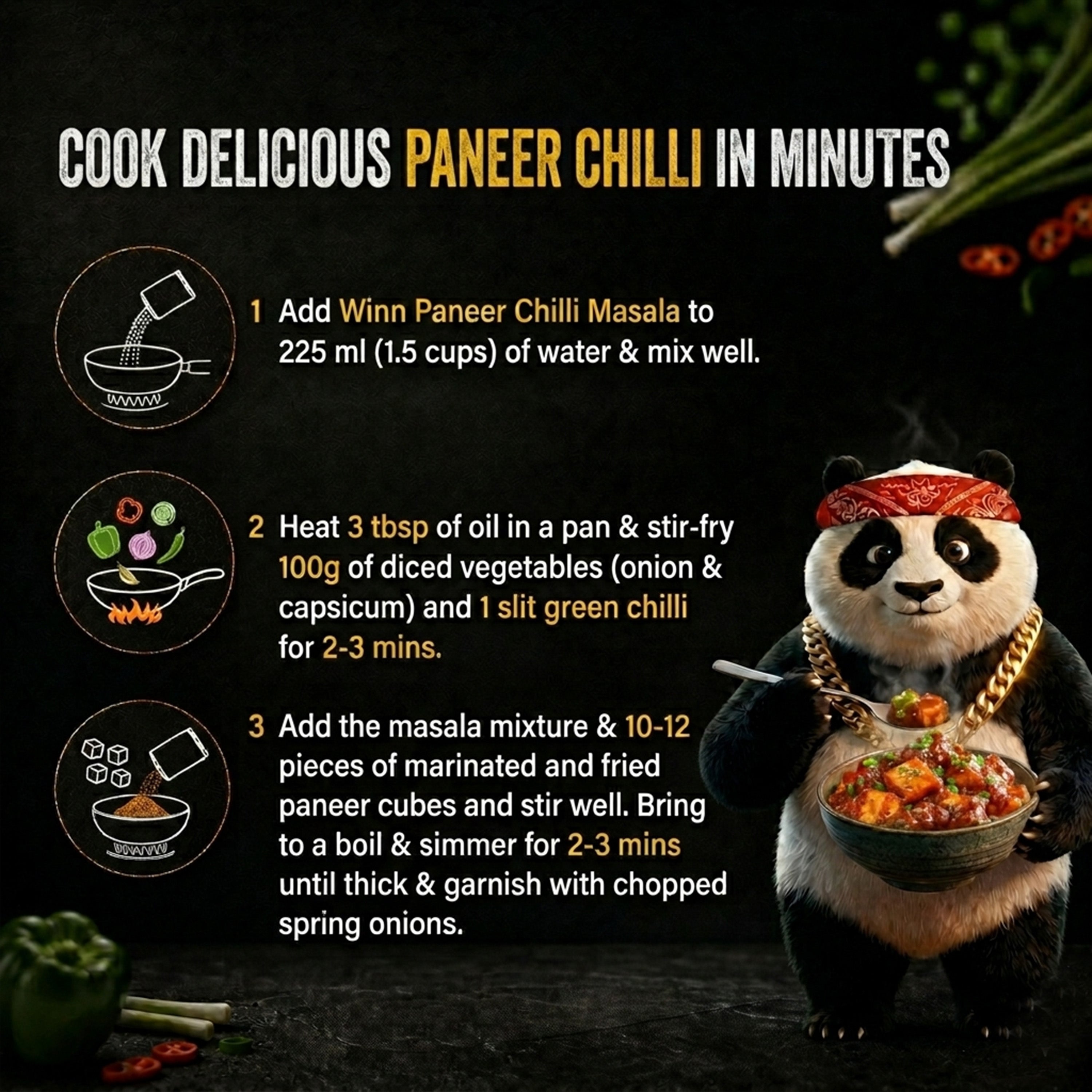 Paneer Chilli Peppy Masala (20g)
