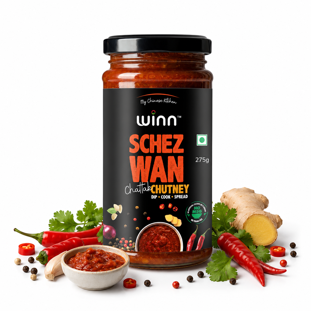 Schezwan Chattak Chutney (275g)