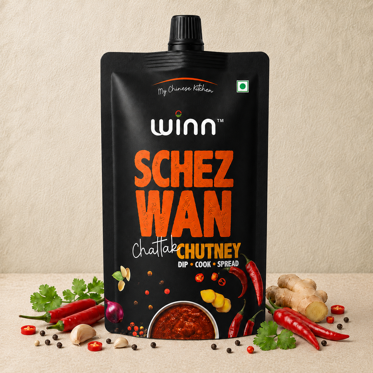 Schezwan Chuttak Chutney (90g)