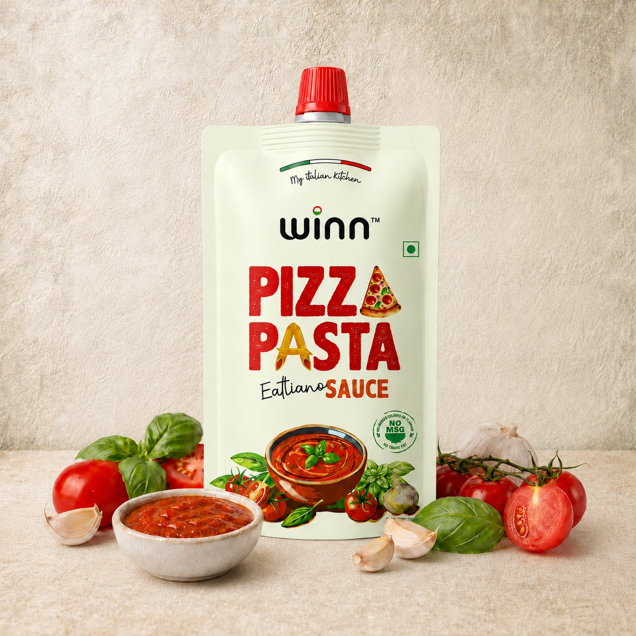 Winn Pizza Pasta Sauce (100g Pouch)