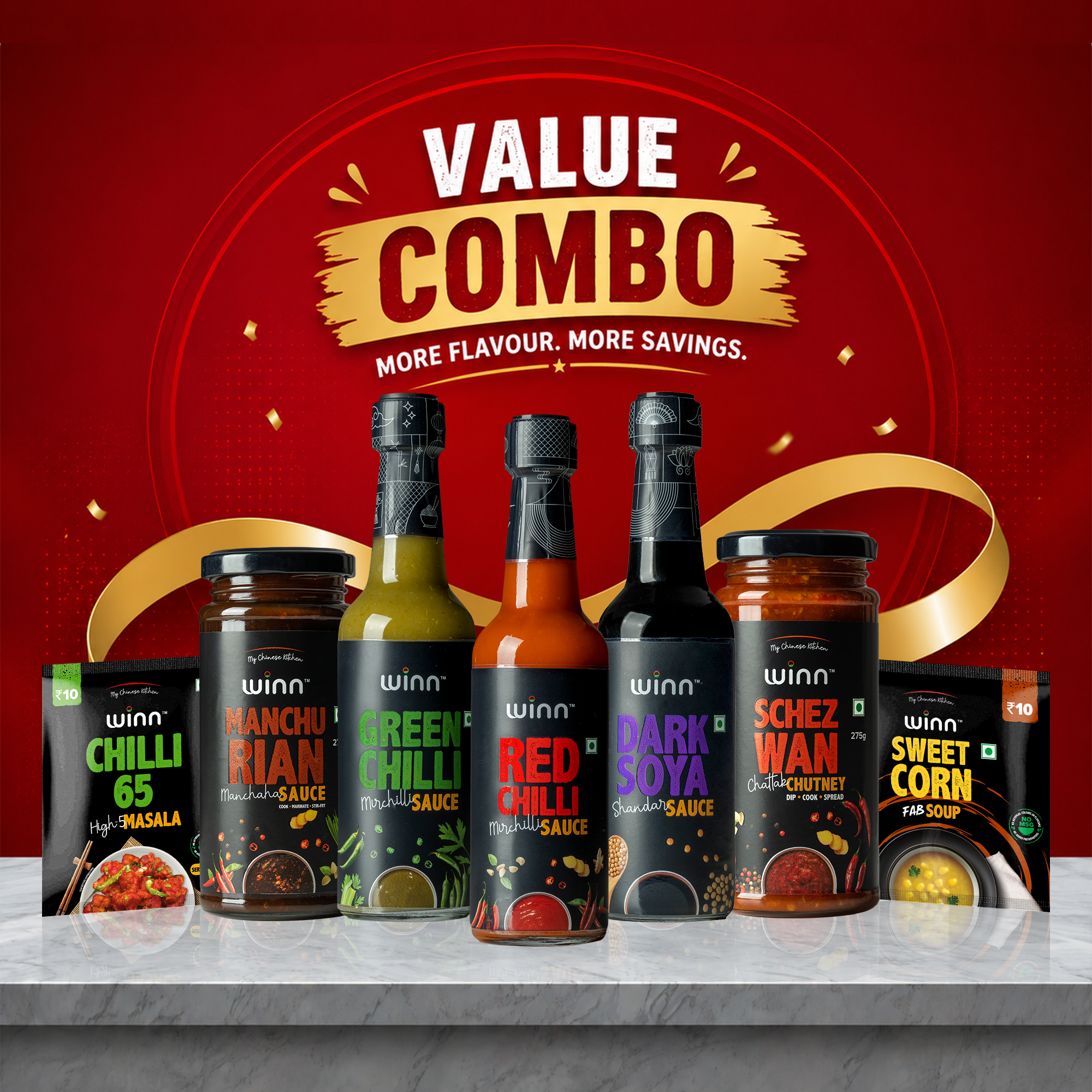 Winn Chinese Sauces | Winn Combo Packs | Winn Offers