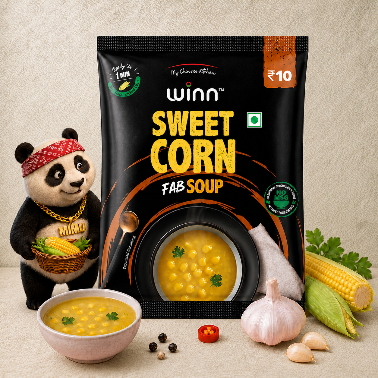 Winn Sweet Corn FAB Soup (13g)