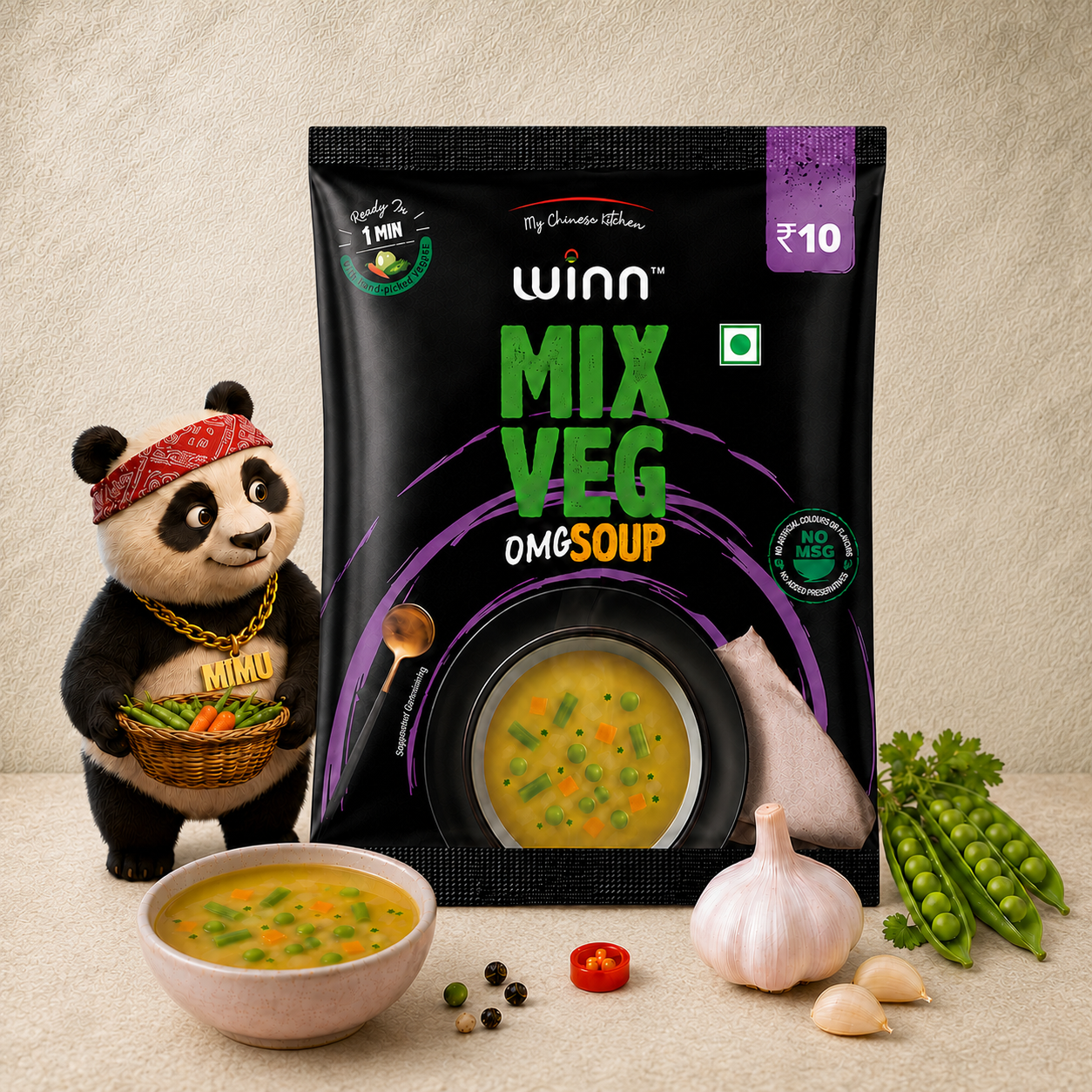 Mix Veg OMG Soup (12g)
